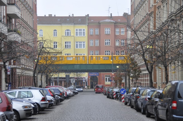 Prenzlauer Berg with elevated metro in 2012 Prenzlauer Berg with elevated metro in 2012
