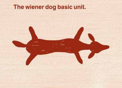 Wiener dog slide 1